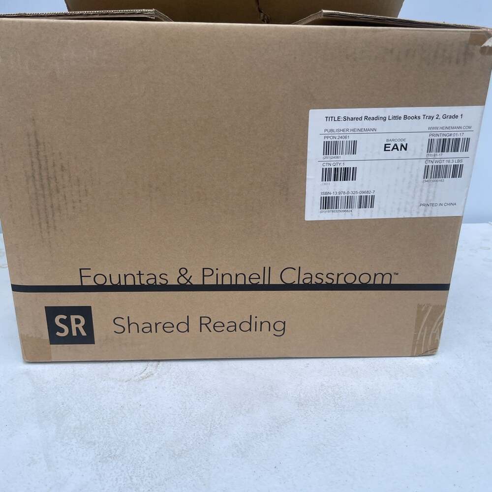 Founts & Punnet Classroom: Shared Reading Little Books TRAY 2, GRADE 1. 15/6